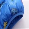 Toddler Baby Boys Girls Winter Warm Jacket Outerwear Dinosaur Cartoon Coats Hooded Down Padded (Yellow, 18-24 Months) view 2