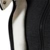 Maiyifu-GJ Men Full Zip Hooded Sweatshirt Winter Slim Fit Active Hoodie Jackets Long Sleeve Lightweight Hoodies Windbreaker (White,3X-Large) view 4