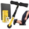 Nordic Hamstring Curl Strap with Fitness Knee Mat, Holds 420 Pounds for Hamstring Curls, Sit Up Bar for Floor, Spanish Squats, Ab Workout, 5 Seconds Setup Nordic Curl Home Fitness Equipment view 1