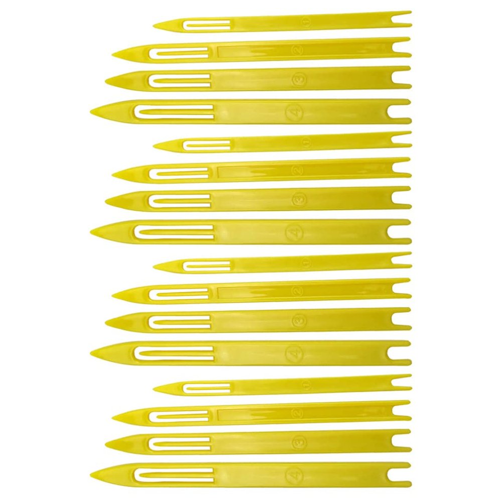 Mending Shuttle for Fishing Net Netting Needle for Repair Plastic Weaving Shuttle 40pcs Kit