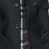 Maiyifu-GJ Men's Casual Double Breasted Trench Coat Casual Slim Windbreaker Jacket Winter Stylish Long Overcoat with Belt (Dark Blue,3X-Large) view 3