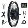 FONOBO Electric Bicycle Motor Kit 36V/48V - 250W/350W/500W, Waterproof Front Wheel E-Bike Conversion Kit with LCD Display(32km/h),36V/350W-27.5" view 1