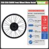 FONOBO Electric Bicycle Motor Kit 36V/48V - 250W/350W/500W, Waterproof Front Wheel E-Bike Conversion Kit with LCD Display(32km/h),36V/350W-27.5" view 2
