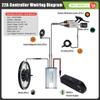FONOBO Electric Bicycle Motor Kit 36V/48V - 250W/350W/500W, Waterproof Front Wheel E-Bike Conversion Kit with LCD Display(32km/h),36V/350W-27.5" view 3