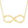 Kurafeel Infinity Name Necklace Custom Name Necklace Personalized Customize 1-6 Names for Women Mother Daughter Girls Sisters Family Friendship Necklaces in Stainless Steel/925 Sterling Sliver/Brass view 1