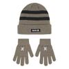 Hurley kid's One and Only Beanie and Glove Set, Khaki, 8-20 view 1
