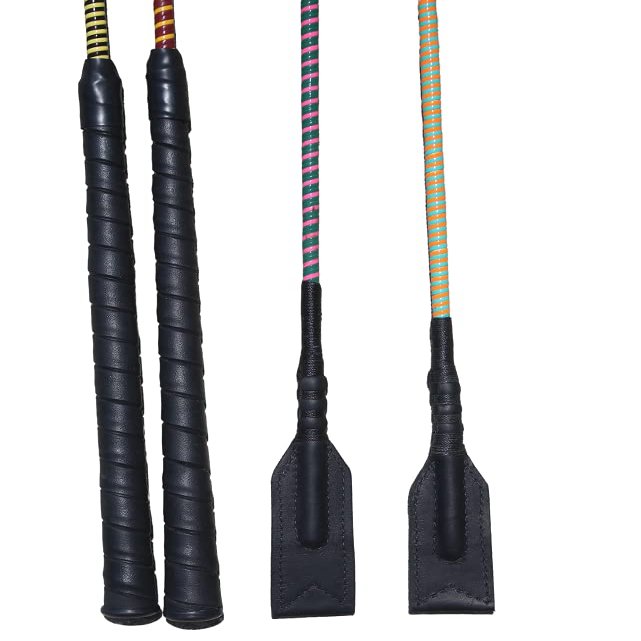 Tack Shack of Ocala Custom Whips and Crops for Horses, Riding Crop for Horses, Whips for Horses, Custom Riding Crops and Whips, Soft Popper Crop (Leather Crop/Whip)