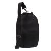 Portable Camping Utensil Organizer Bag, Black Polyester Multi-Compartment Storage Pouch with Adjustable Strap for BBQ, Hiking, Beach, Picnic view 1