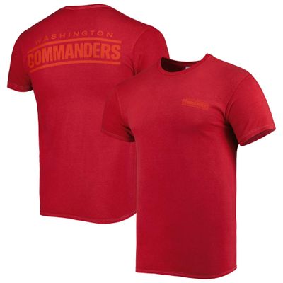 47 Men's Red Washington Commanders Fast Track Tonal Highlight T-Shirt