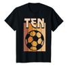 10 Year Old Soccer Birthday Boy Girl 10th Birthday Soccer T-Shirt view 1