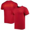 47 Men's Red Washington Commanders Fast Track Tonal Highlight T-Shirt view 1