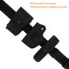 TACNEX Duty Belt w/Hook Lining 4 Keepers Police Law Enforcement Correctional Officer Security 2" Black Nylon Outer Belt S view 4