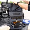 Engel BP25-Orange 25 Quart Roll-Top High Performance Backpack Cooler Dark Gray/Orange view 3