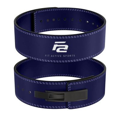 Fit Active Sports 10mm Weight Lifting Belts (2XL, Navy)
