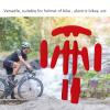 Helmet Lining, Helmets Padding Kit Hot Pressing Sponge with Helmet Accessories for Electric Riding(Average Size-Red view 3