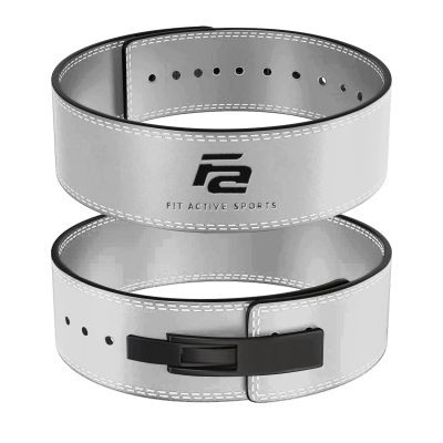 Fit Active Sports 10mm Weight Lifting Belts (S, Grey)
