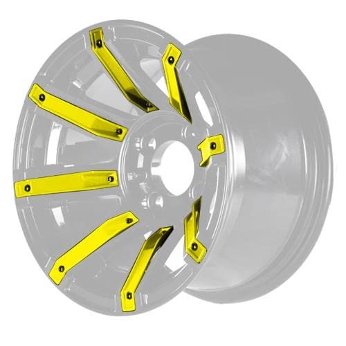 REVENGE Yellow Inserts for Avenger 14x7 Wheel