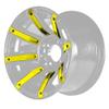 REVENGE Yellow Inserts for Avenger 14x7 Wheel view 1