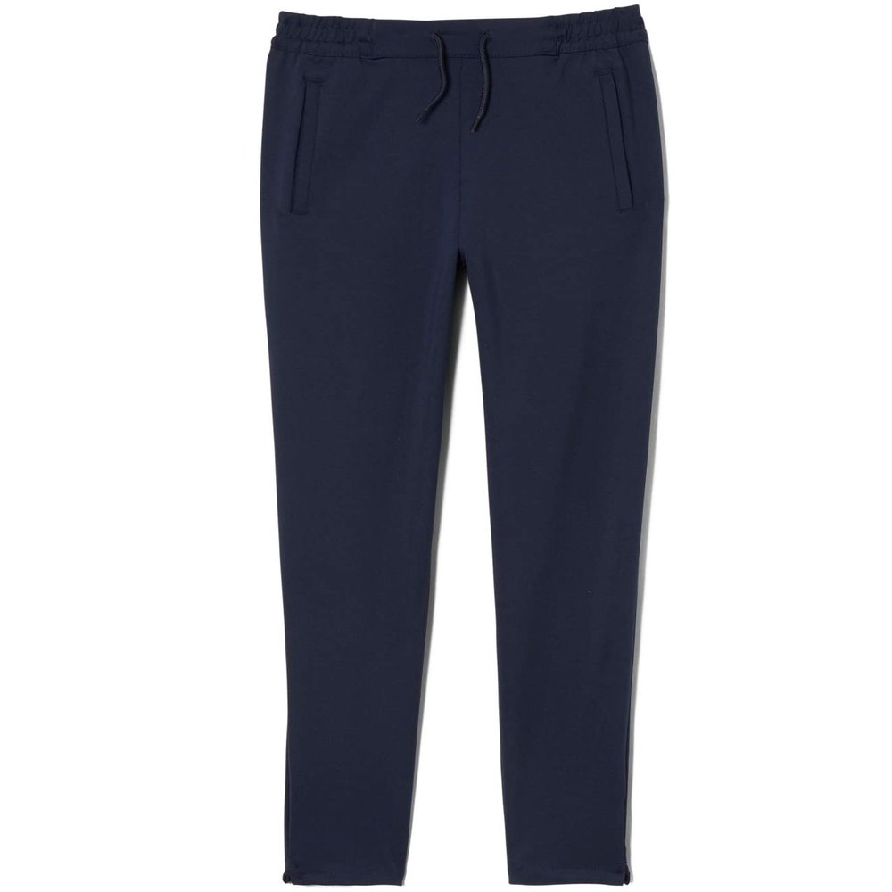 French Toast Girls Pull-On Knit Performance Pants (Navy, 4/5)