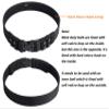 TACNEX Duty Belt w/Hook Lining 4 Keepers Police Law Enforcement Correctional Officer Security 2" Black Nylon Outer Belt L view 2
