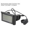 VBESTLIFE Electric Cycling Computer, 24V 36V 48V 60V Universal SW900 LCD Display Meter with 6Pin Connector view 2
