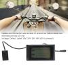 VBESTLIFE Electric Cycling Computer, 24V 36V 48V 60V Universal SW900 LCD Display Meter with 6Pin Connector view 3