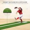 Softball Pitching Mat Softball Pitching Mound Pitching Matt Softball for Pitchers with Antislip Rubber and Antifade Turf 10x3 ft Green Color view 4