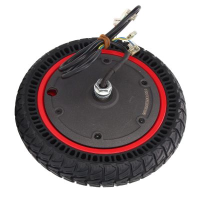 RiToEasysports Electric Scooter Motor Wheel, Shock Absorption Electric Scooter Hub Motor Wheel Tire Motor for M365pro