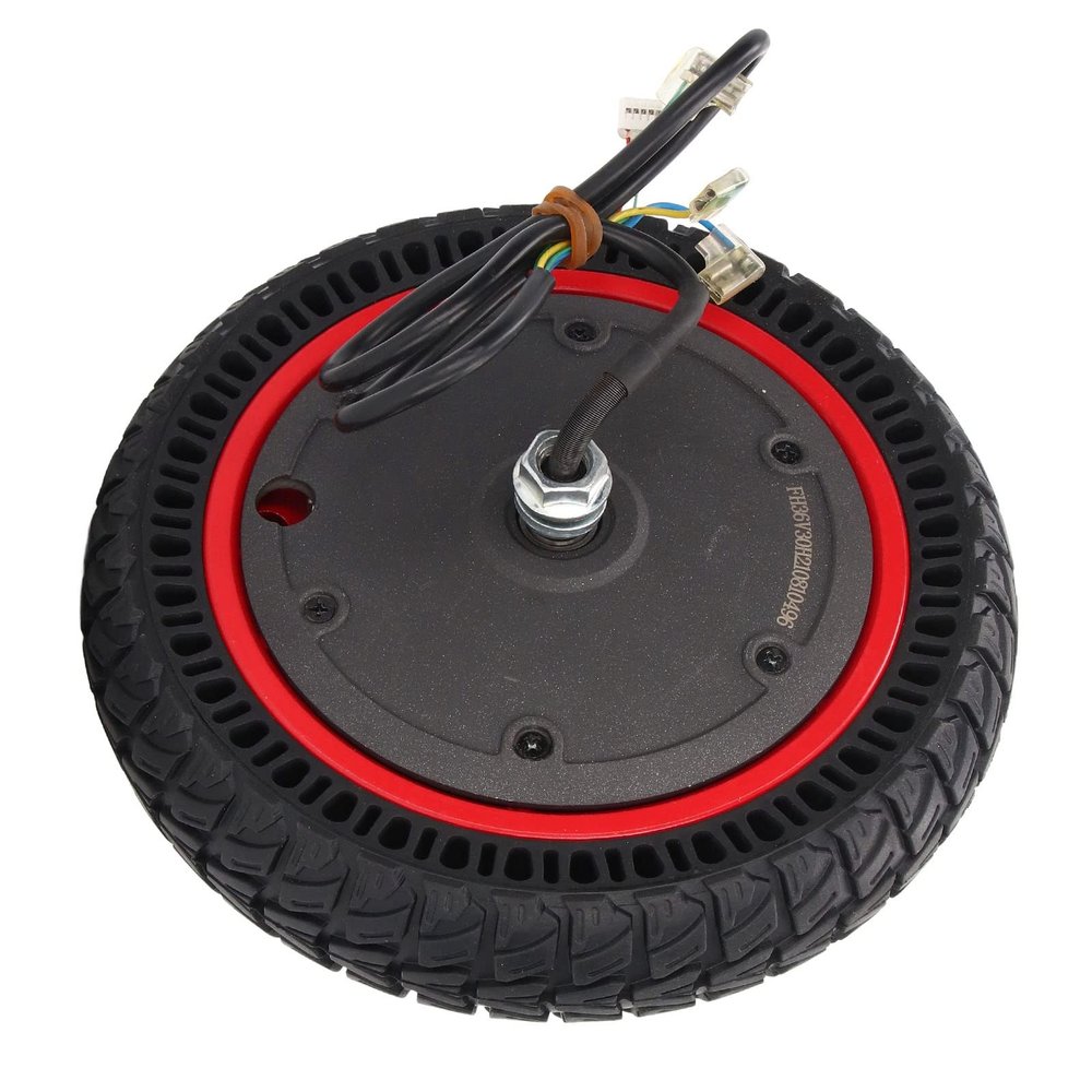 RiToEasysports Electric Scooter Motor Wheel, Shock Absorption Electric Scooter Hub Motor Wheel Tire Motor for M365pro