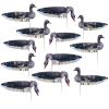 Avery GHG Pro-Grade Specklebelly Goose Sock Decoys with Painted Heads, 12-Pack | Active & Feeder Styles, Realistic Hunting Windsock Decoy Set with 24" Foldable Ground Stakes, No-Glare Bodies (77505) view 1