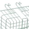 Retrospec Apollo-Lite Lift-Off Front Bike Basket, Lightweight Steel with Integrated Detachable Hooks and Built-in Handle for Easy Assembly and Portability view 4
