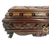 Tubibu Walnut Hand Made Unique Jewelry Box with Key view 4