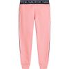 Nautica Girls' Logo Sweatpants, Fleece Joggers with Ribbed Cuffs & Functional Side Pockets, Pink Flamingo, 2T view 2
