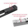 DPP Titanium Mount/Adapter Plate Compatible with RMR Cut Slide Without Thread Post and Holosun 407K/507K/EPS Carry/EPS/RomeoZero RM-H07K view 2