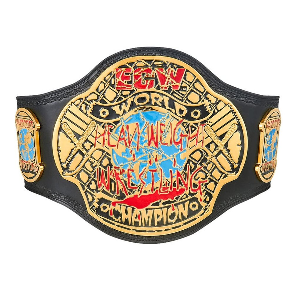 ECW WORLD HEAVYWEIGHT CHAMPION REPLICA BELT ADULT SIZE