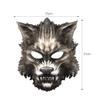 haozaikeji 3D Animal Mask Halloween Party Scary Face Mask Costume Wolf Half Mask Women Men Fancy Dress Ball Cosplay Headwear view 4