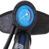 Feiyx 170 Psi Bike Floor Pump - with Gauge Presta Valve and Schrader Valve Double Valves Fast Inflation Wide Bracket Comfortable Grip,Mini Portable Bicycle Foot Pump Compatible view 4