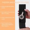 Ludex 1600 Large Capacity Airsoft Speed Loader for 6mm BBS, M4/M16 Hand Crank Airsoft Magazines Speed Loader Fast Quick BB Gun Loader-Black view 2