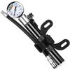 Feiyx Mini Bicycle Pump Portable Bike Floor Pump Bike Tire Pump - 210Psi Pump for Bike Bicycle Pumps,Portable Bike Pump Valve Adapter Ball Air Inflator Bicycle Pump for Road and Mountain Bikes view 1