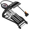 Feiyx Dual-Cylinder Foot Pump,Portable Floor Bike Pump with Accurate Pressure Gauge & Smart Valves,Bike Tire Pump for Road Bike,MTB,Hybrid,Balls view 1