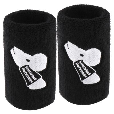 Milageto 2Pcs Ventilated Kettlebell Wrist Guards Provides Support Built Pad Wrist Support Forearm Sports Training Gym Workouts