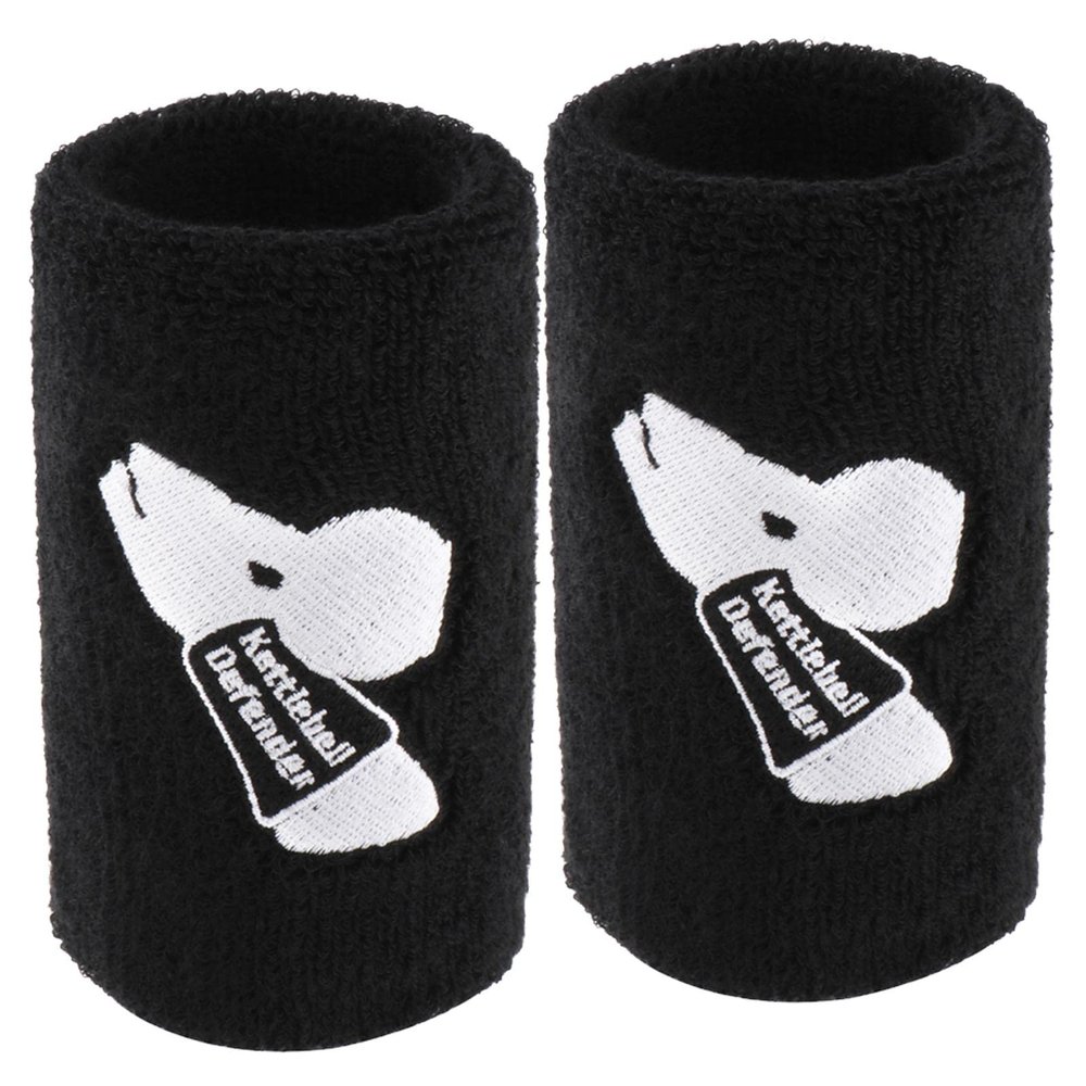 Milageto 2Pcs Ventilated Kettlebell Wrist Guards Provides Support Built Pad Wrist Support Forearm Sports Training Gym Workouts