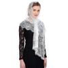 JIAHG Cathedral Bridal Veils Infinity Chapel Inspired Prayer Latin Mass Lace Mantilla Church Muslim Communion Headcover Veil view 4