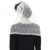 JIAHG Cathedral Bridal Veils Infinity Chapel Inspired Prayer Latin Mass Lace Mantilla Church Muslim Communion Headcover Veil view 3