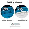 Sleeping Bag Liners Cotton Comfort Sleeping Bag, Ultra-Light and Portable Sleeping Bag Liner, Suitable for Camping Travel Hotel Bed Sheet Sleeping Bag, for Four Seasons view 4