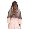 JIAHG Cathedral Bridal Veils Infinity Chapel Inspired Prayer Latin Mass Lace Mantilla Church Muslim Communion Headcover Veil view 4