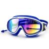 FRAHS Swim Goggles with Earplug,No Leaking Full Protection,Anti-Fog Waterproof Anti-UV 180 Clear View Very Suitable for Swim Enthusiasts (Color : A, Size : 15.5 * 6.5CM) view 1