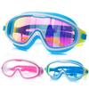FRAHS Swim Goggles with Earplug,No Leaking Full Protection,Anti-Fog Waterproof Anti-UV 180 Clear View Very Suitable for Swim Enthusiasts (Color : A, Size : 15.5 * 6.5CM) view 3