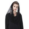 JIAHG Cathedral Bridal Veils Infinity Chapel Inspired Prayer Latin Mass Lace Mantilla Church Muslim Communion Headcover Veil view 1