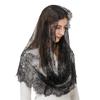 JIAHG Cathedral Bridal Veils Infinity Chapel Inspired Prayer Latin Mass Lace Mantilla Church Muslim Communion Headcover Veil view 1